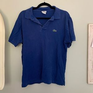 Blue Polo Lacoste